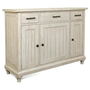 Aberdeen - Sideboard - Weathered Worn White