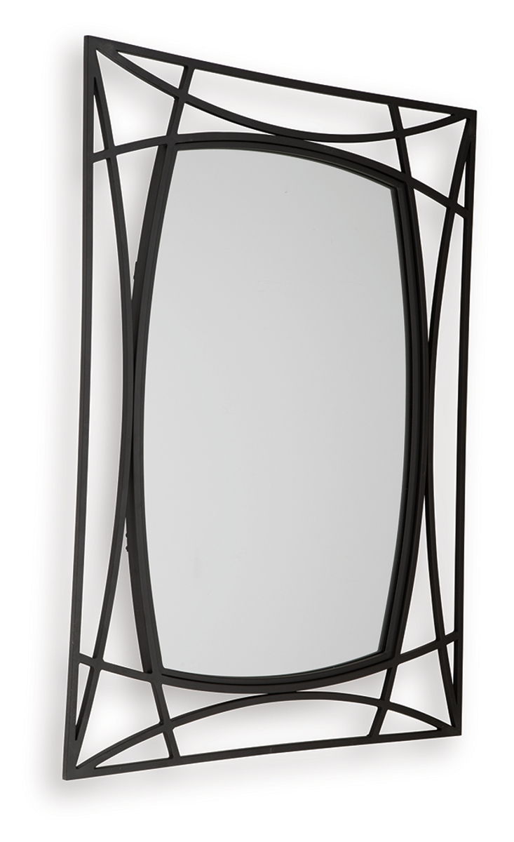 Freenville - Accent Mirror - Black - Image 6