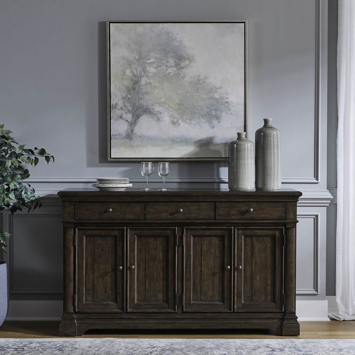 Arden Road - Buffet - Satin Cherry