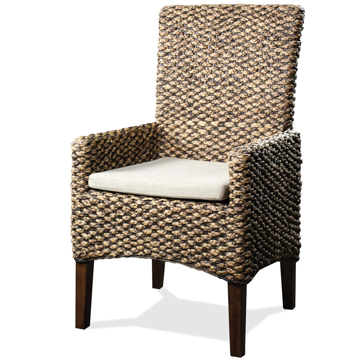Mix-N-Match Chairs - Woven Arm Upholstered Chair (Set of 2) - Hazelnut - Image 6