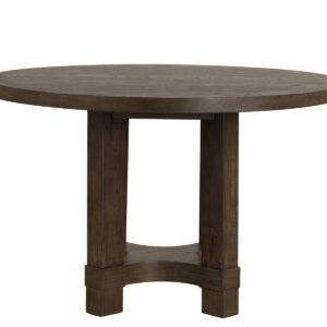 Cityscape - Round Dining Table - Dark Brown