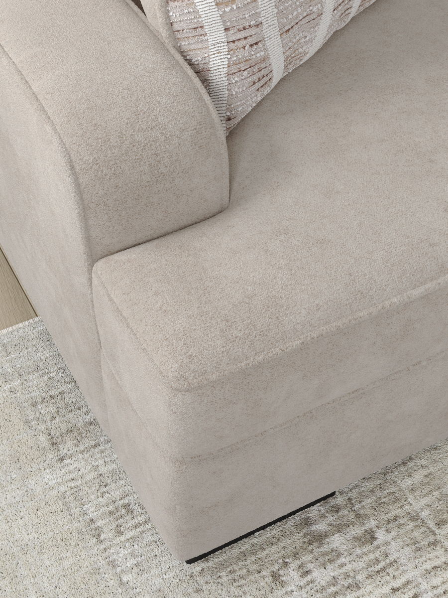 High Profile - Loveseat - Taupe - Image 6