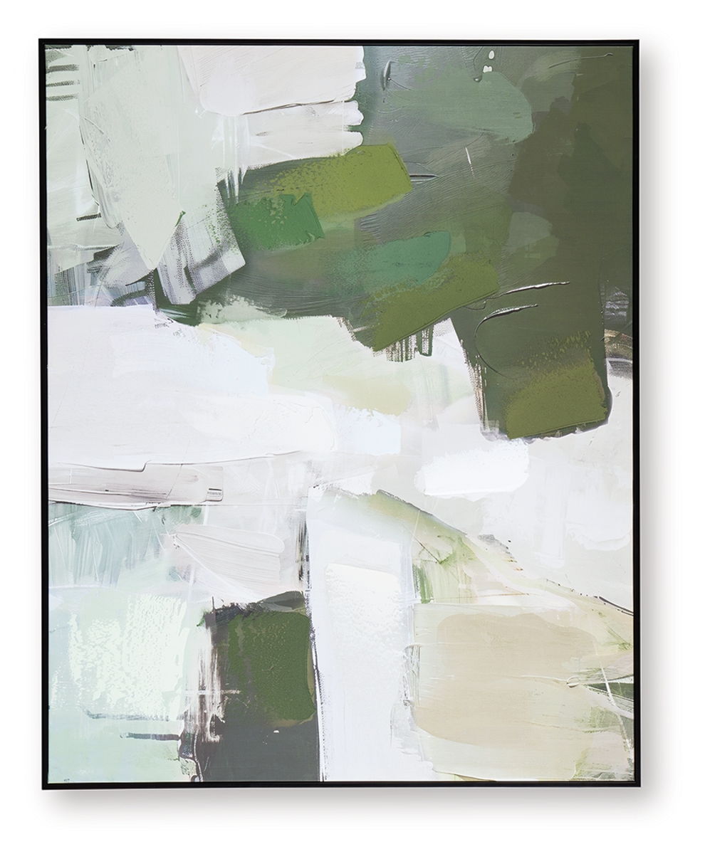 Vinick - Wall Art - Green / Gray / White - Image 6