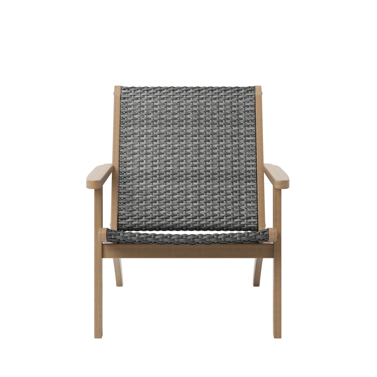 Radius - 3 Piece Outdoor (2 Chairs & End Table) - Gray - Image 5