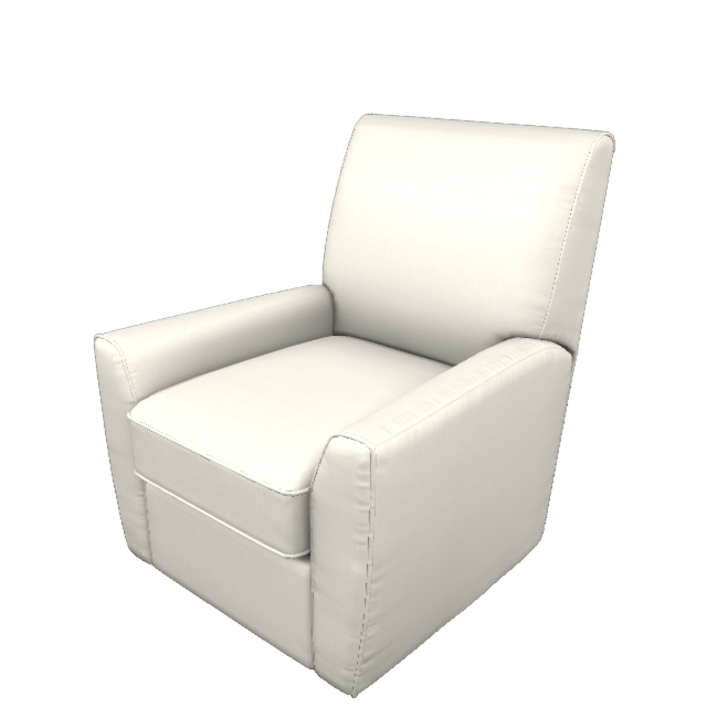 Dora Swivel Gliding Chair - Image 2