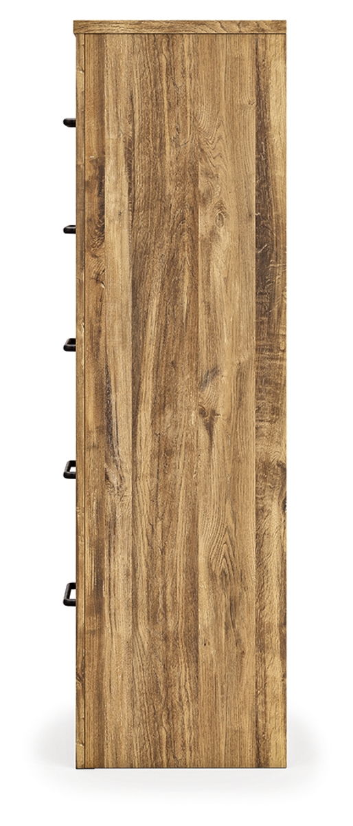Maystonna - Five Drawer Chest - Brown - Image 2