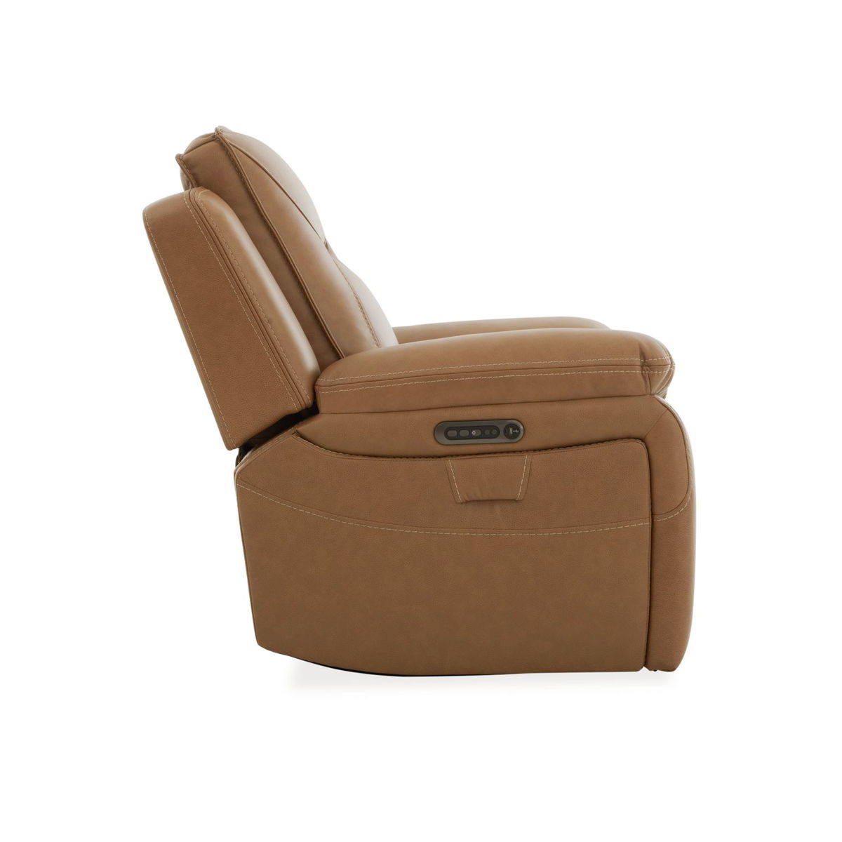 Callihan - Swivel Glider Recliner P3 - York Butternut - Image 4