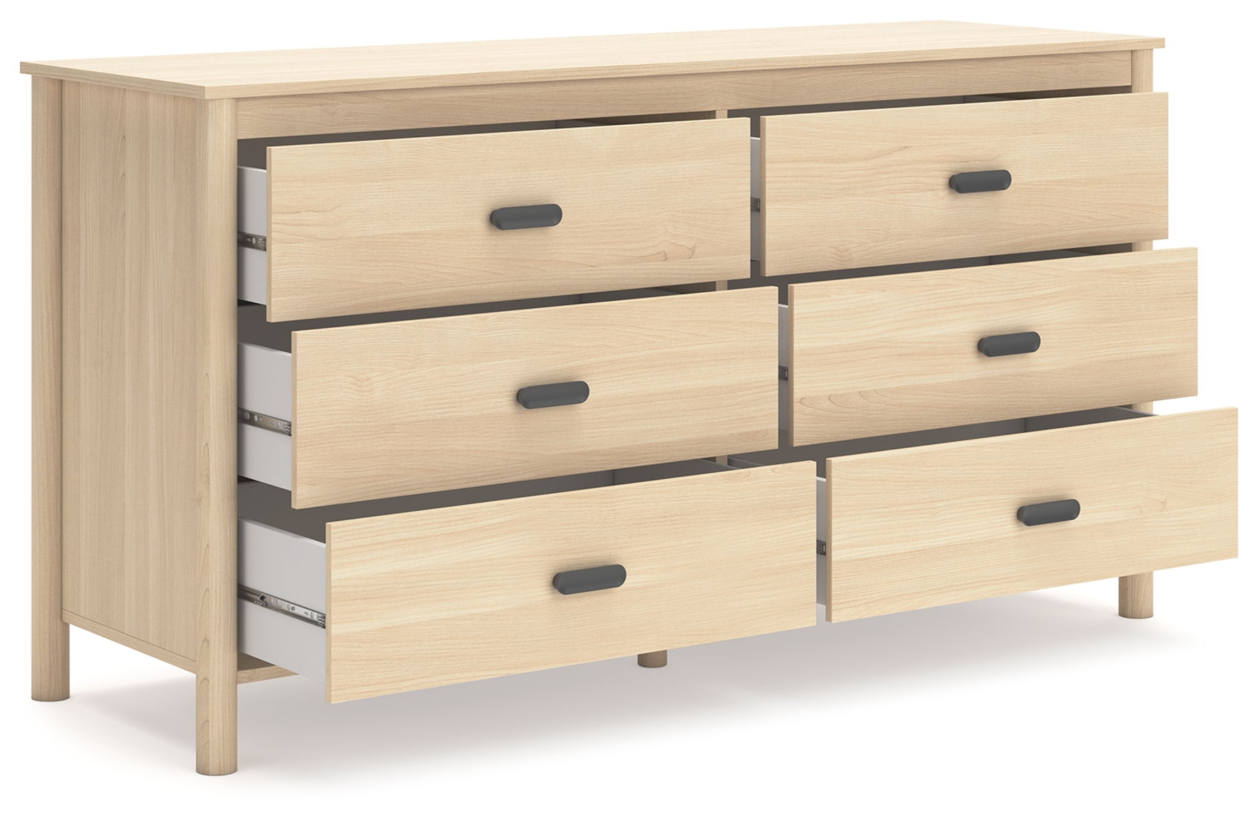 Cabinella - Six Drawer Dresser - Tan - Image 11