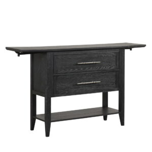 Sable Crest - Drop Leaf Server - Black