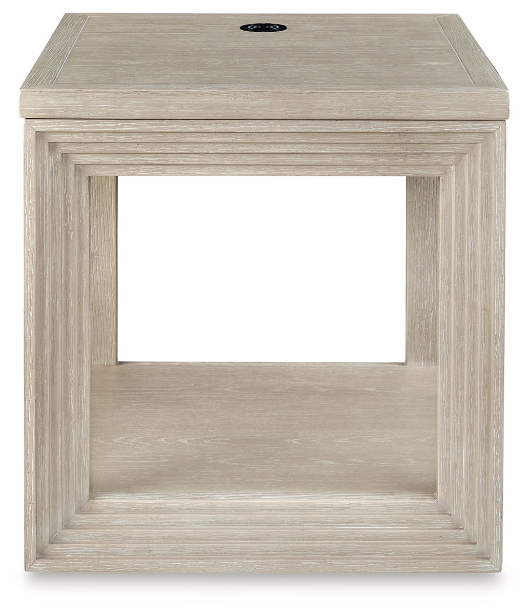 Marxhart - Square End Table - Bisque - Image 7