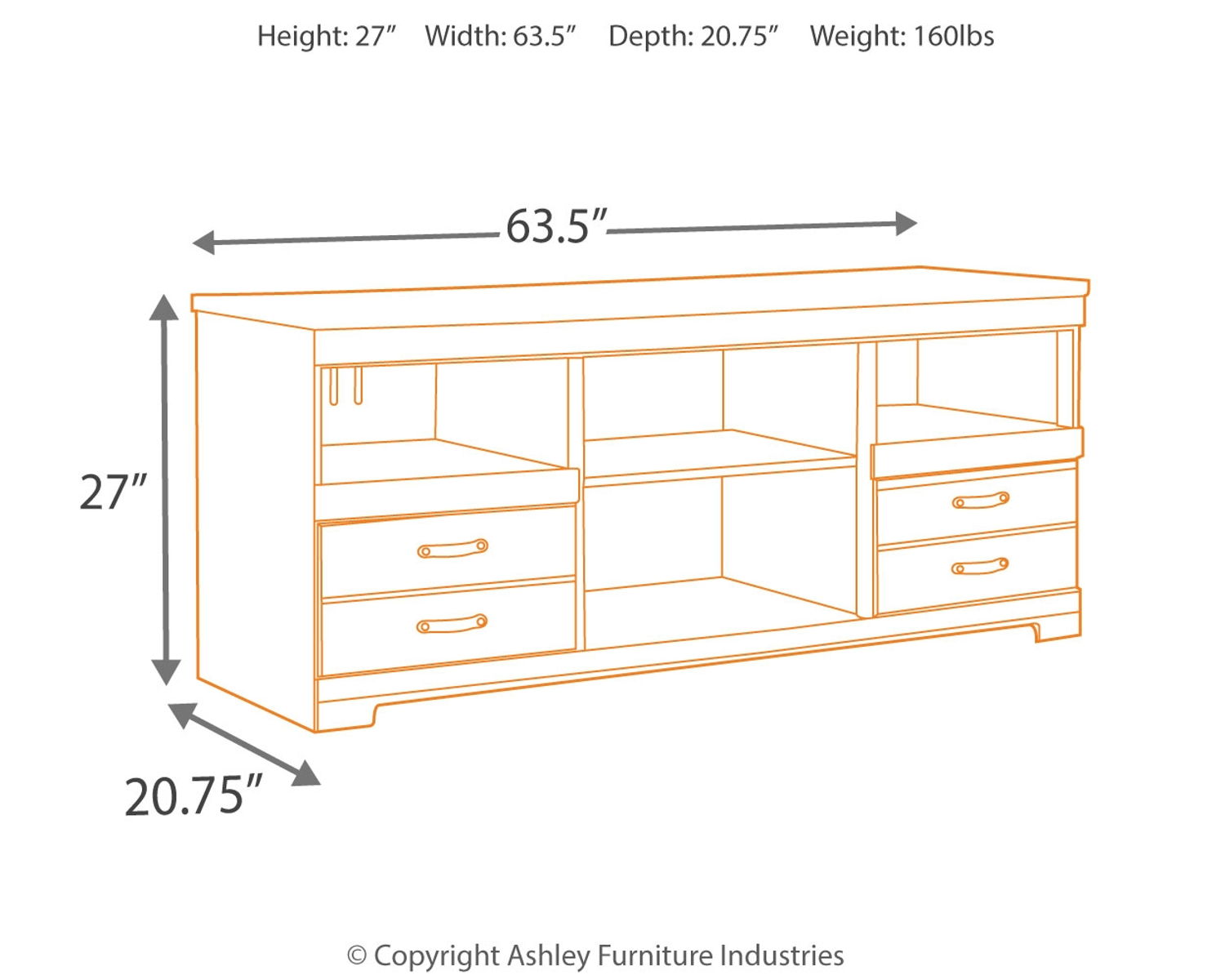 Trinell - TV Stand - Image 7