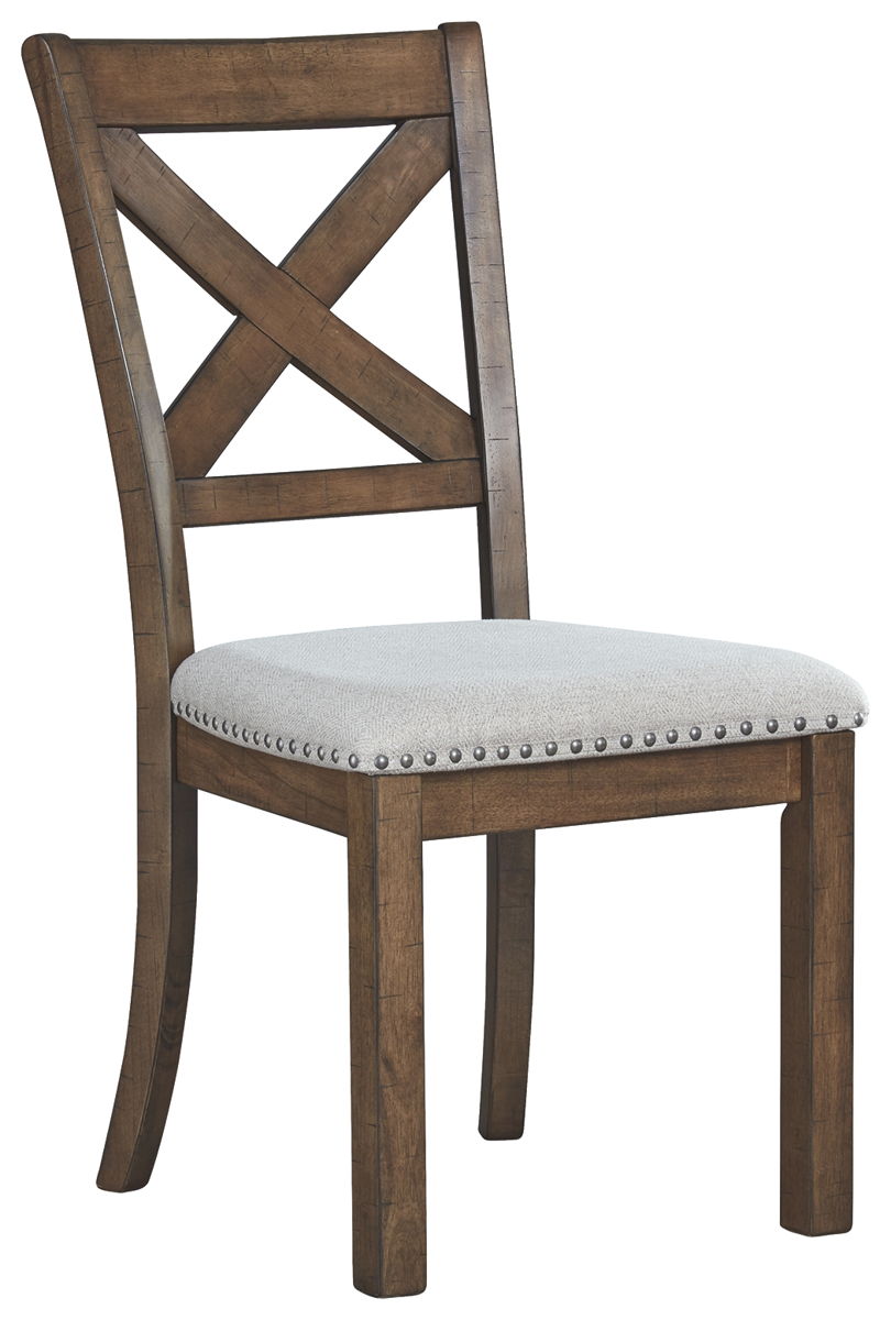 Moriville - Dining UPH Side Chair (Set of 2) - Beige - Image 4