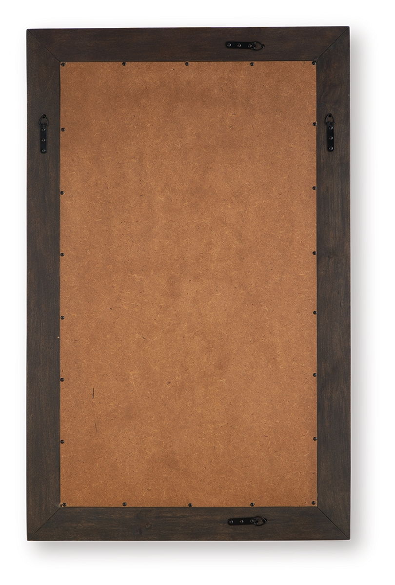 Advin - Accent Mirror - Dark Brown - Image 6