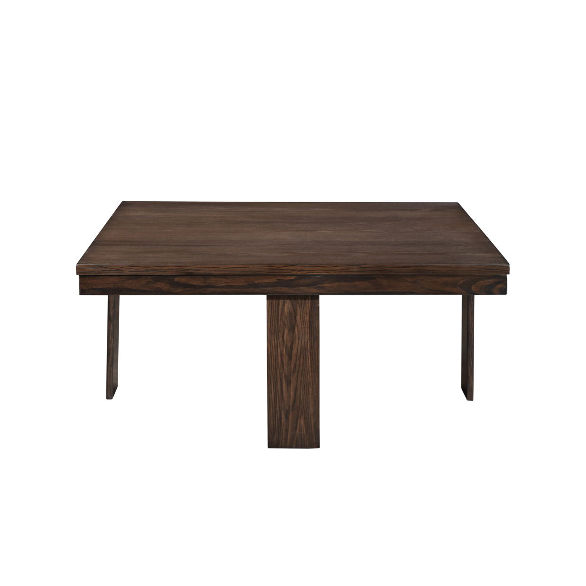 Paxton - 5 Piece Living Room Set (Storage Coffee Table With 4 Tuck-In Ottomans) - Dark Brown - Image 2