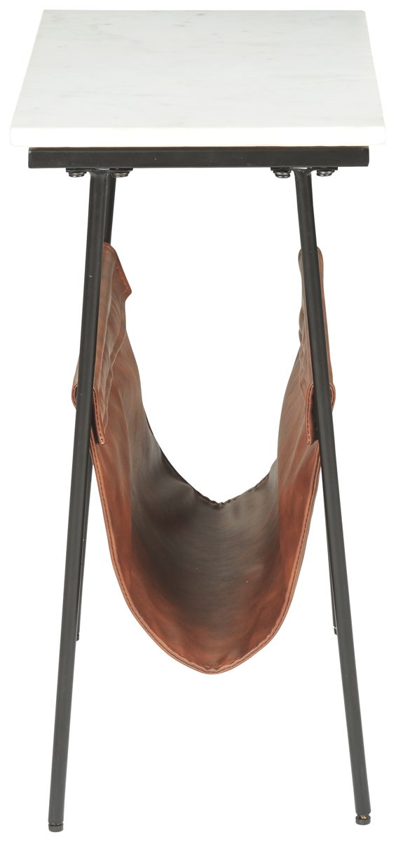 Etanbury - Accent Table - Brown / Black / White - Image 4