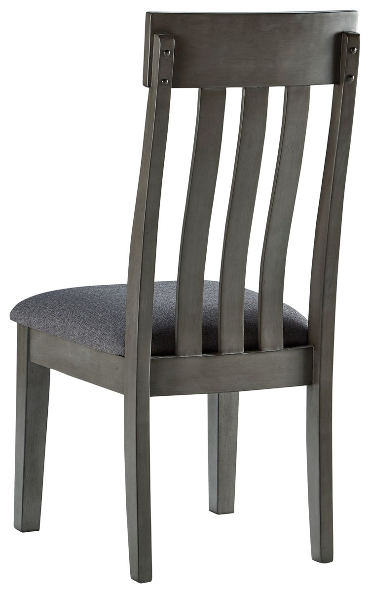 Hallanden - Dining UPH Side Chair (Set of 2) - Black / Gray - Image 5