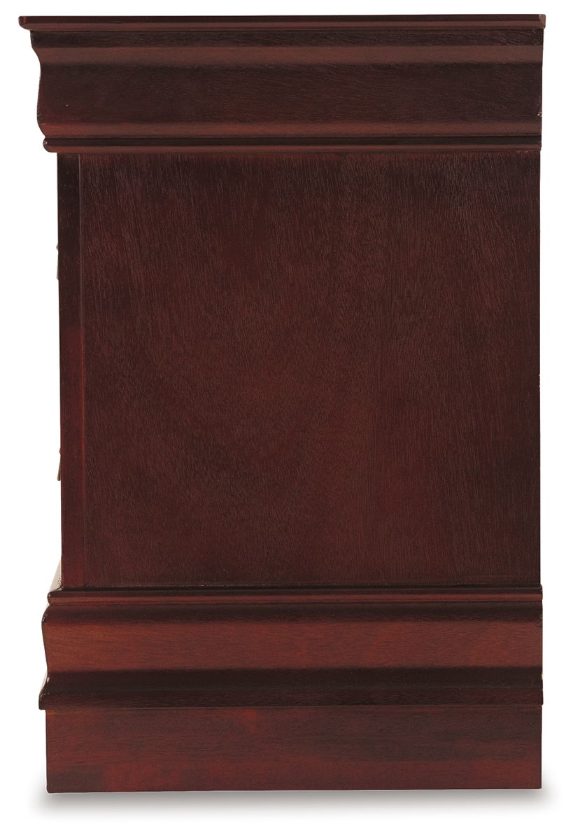 Alisdair - Two Drawer Night Stand - Reddish Brown - Image 9