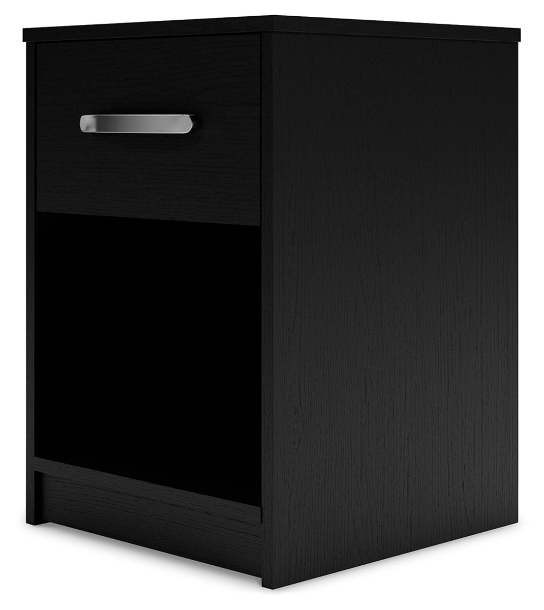 Finch - One Drawer Night Stand - 23" Height - Black - Image 7