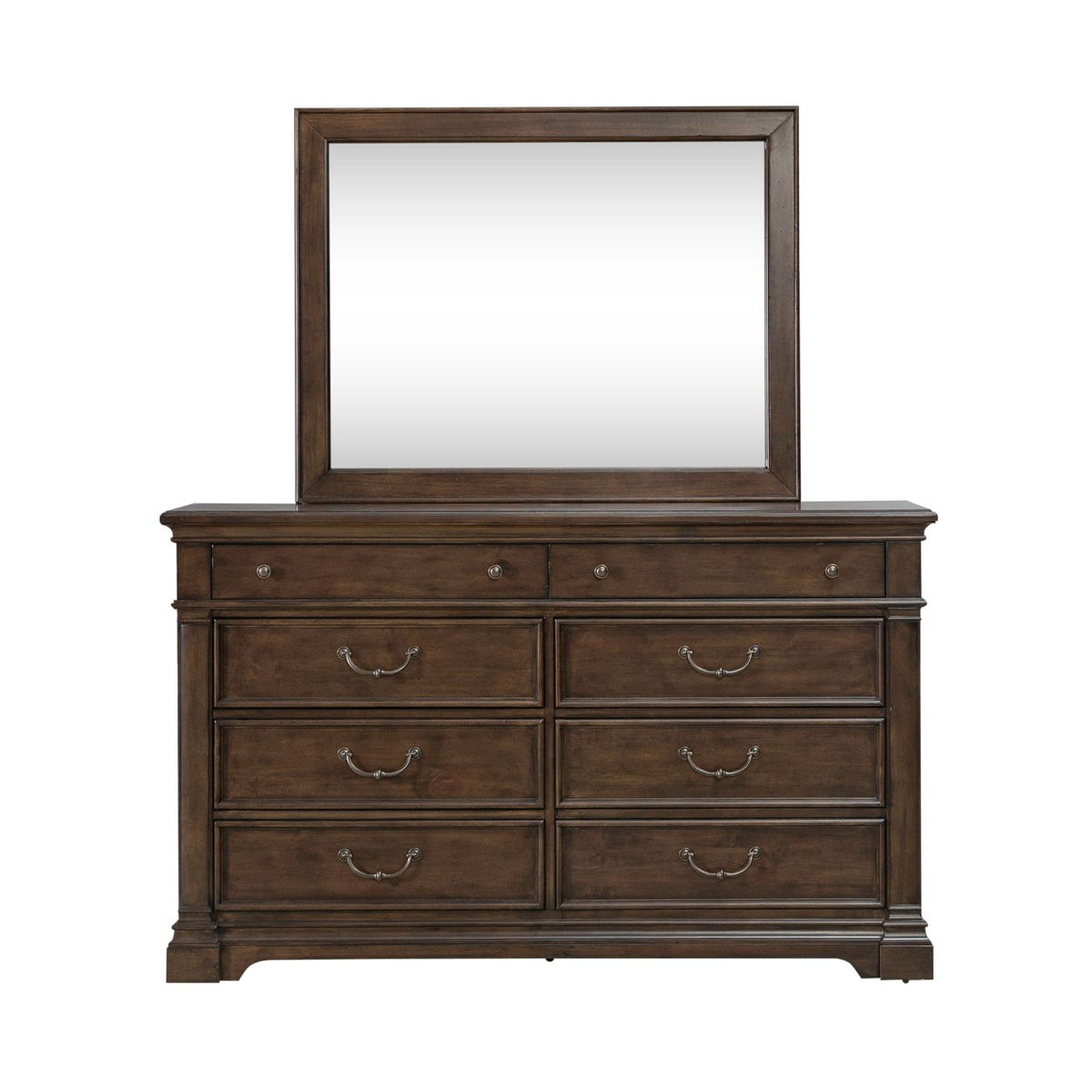 Arden Road - Dresser & Mirror - Satin Cherry - Image 2