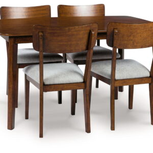Tameride - Dining Room Table Set (Set of 5) - Brown