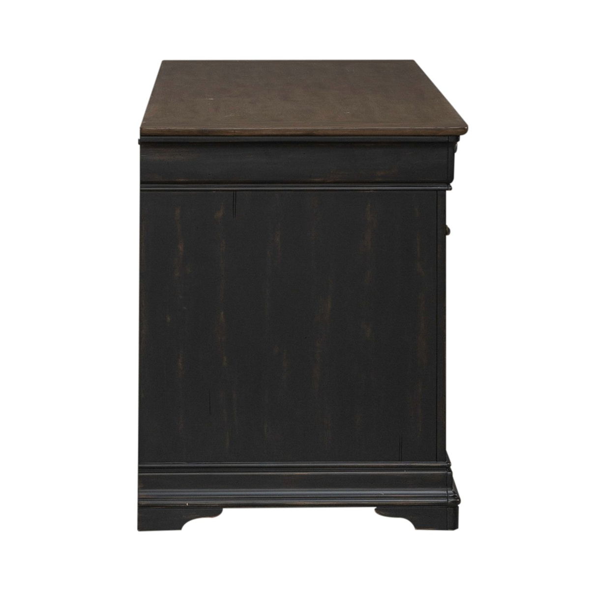 Meritage - Jr Executive Credenza - Aged Charcoal - Image 7