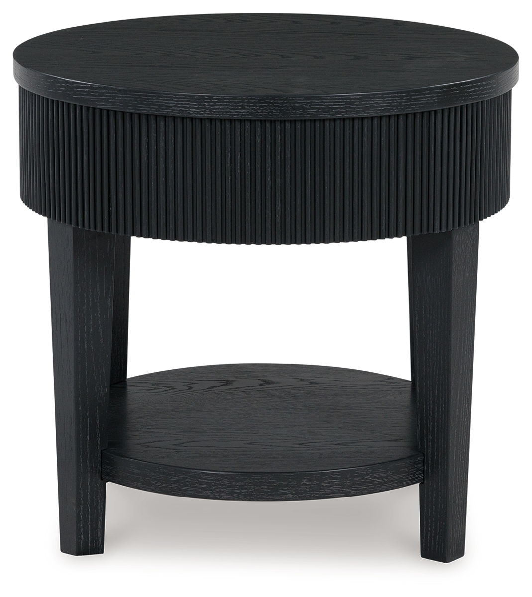 Marstream - Round End Table - Black - Image 7
