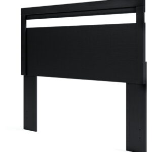 Finch - Queen Panel Headboard - Black