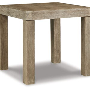 Silo Point - Square End Table - Brown