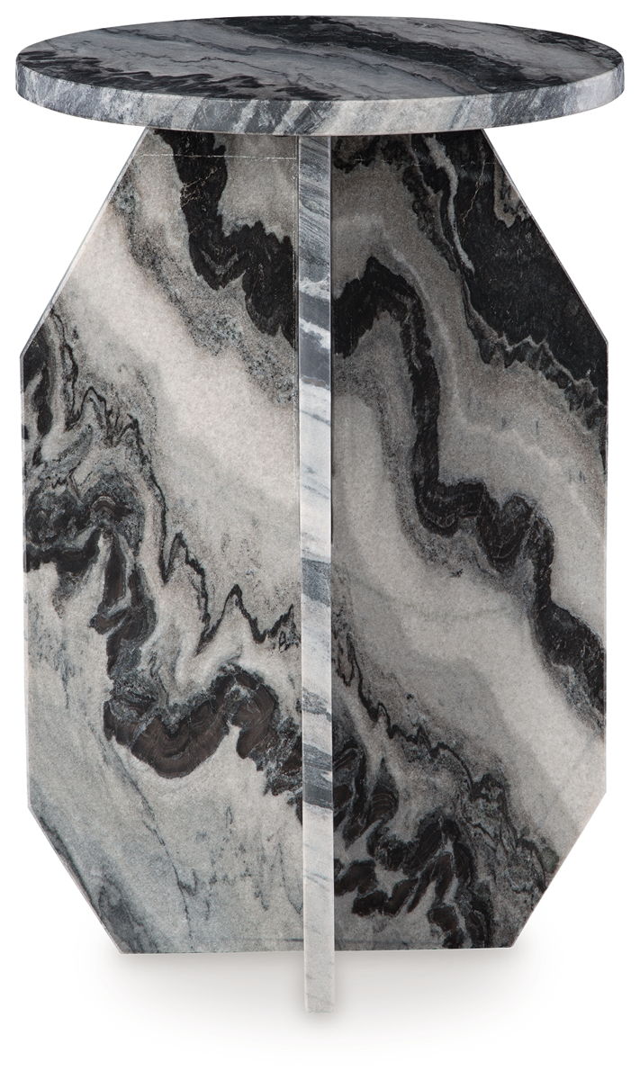 Wrenlane - Accent Table - Black / White / Taupe - Image 5