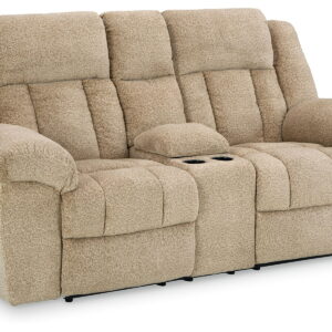 Tip-Off - Power Reclining Loveseat With Console / Adj Headrest