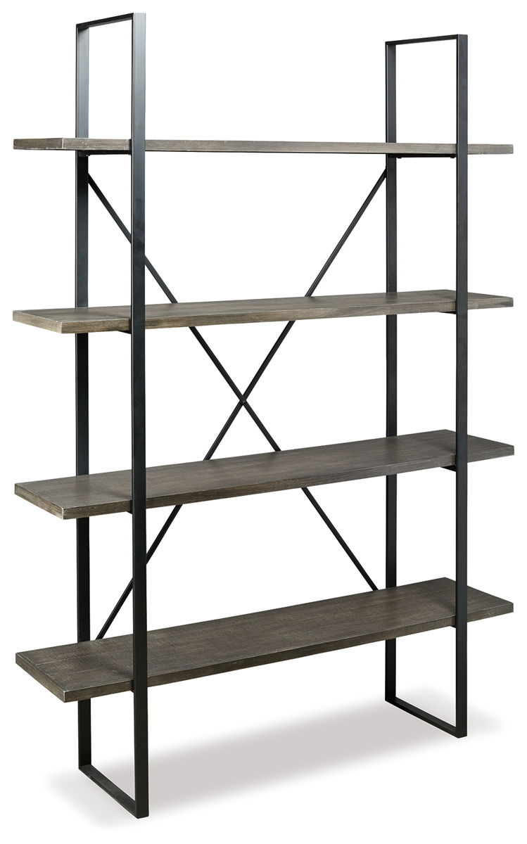 Gilesgrove - Bookcase - Black / Gray