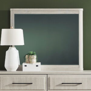 Modern Play - Landscape Mirror - White