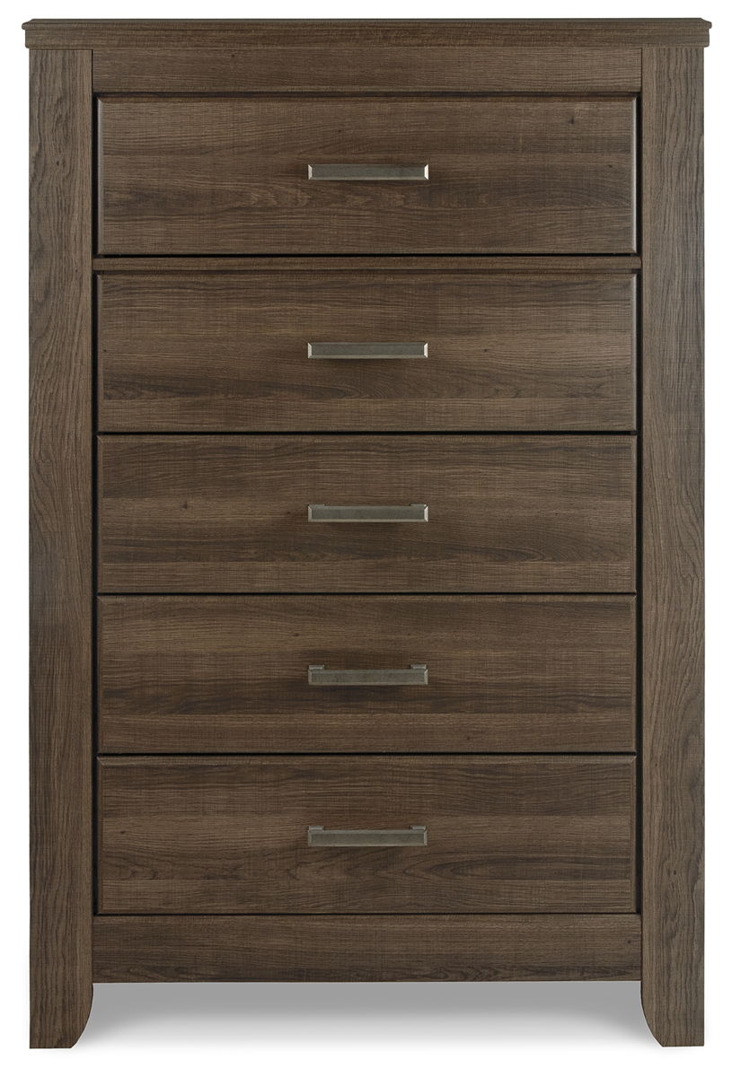 Juararo - Five Drawer Chest - Dark Brown - Image 5