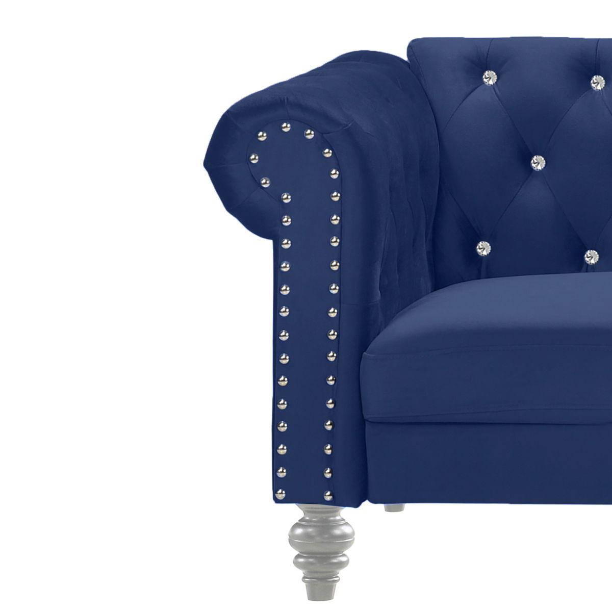 Emma - Crystal Loveseat - Image 5