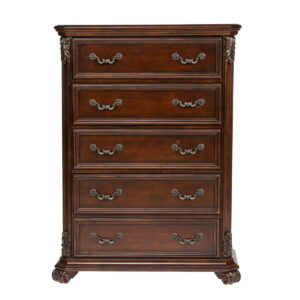 Messina Estates - 5 Drawer Chest - Dark Brown