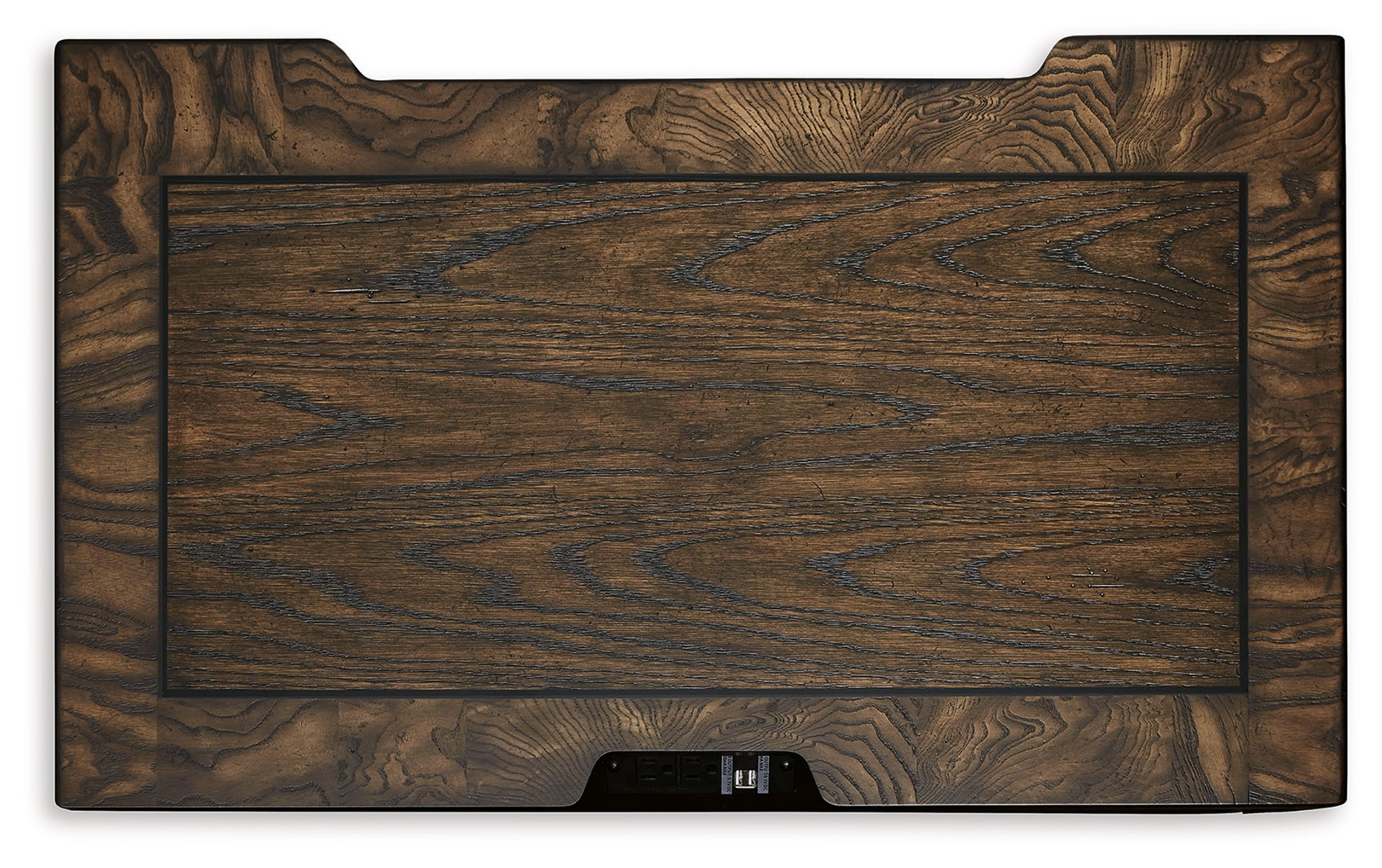 Maylee - Three Drawer Night Stand - Dark Brown - Image 7