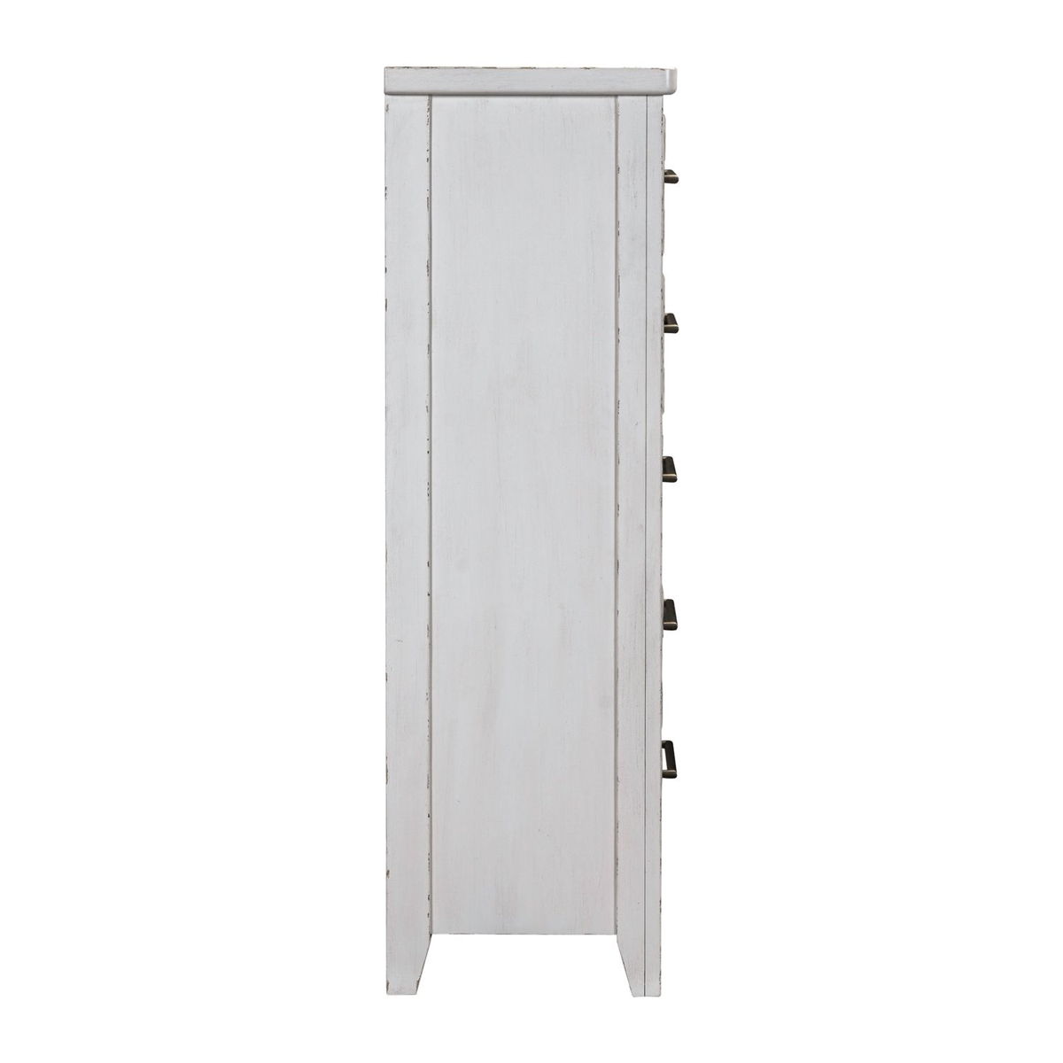 Backroads - 5 Drawer Chest - Weathered White - Image 3