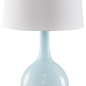 Rylanton - Glass Table Lamp - Aqua
