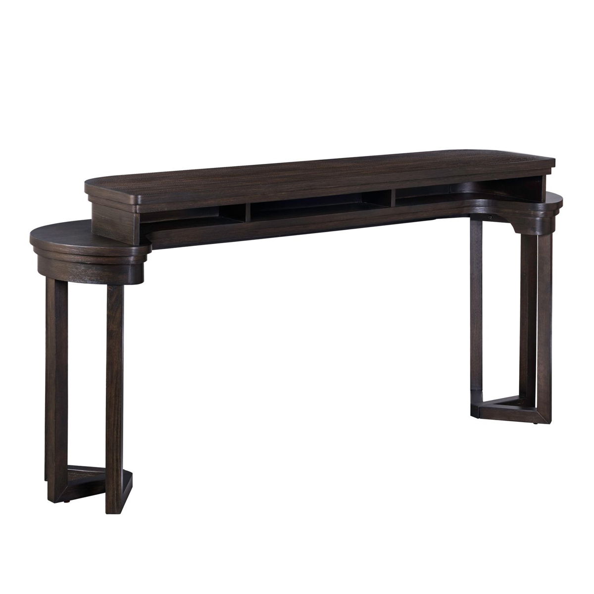 Weston - Console Bar Table - Peppercorn - Image 2