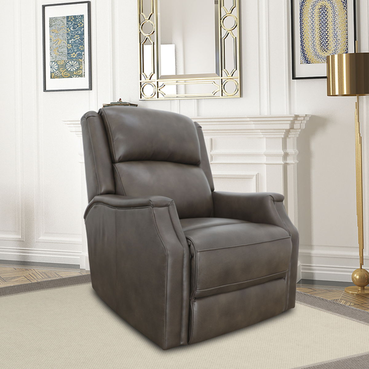 Conrad - Big And Tall Power Recliner With Power Recline, Power Headrest And Lumbar - Image 5