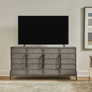 Pelicans Buff - 74" Accent TV Console - Gray