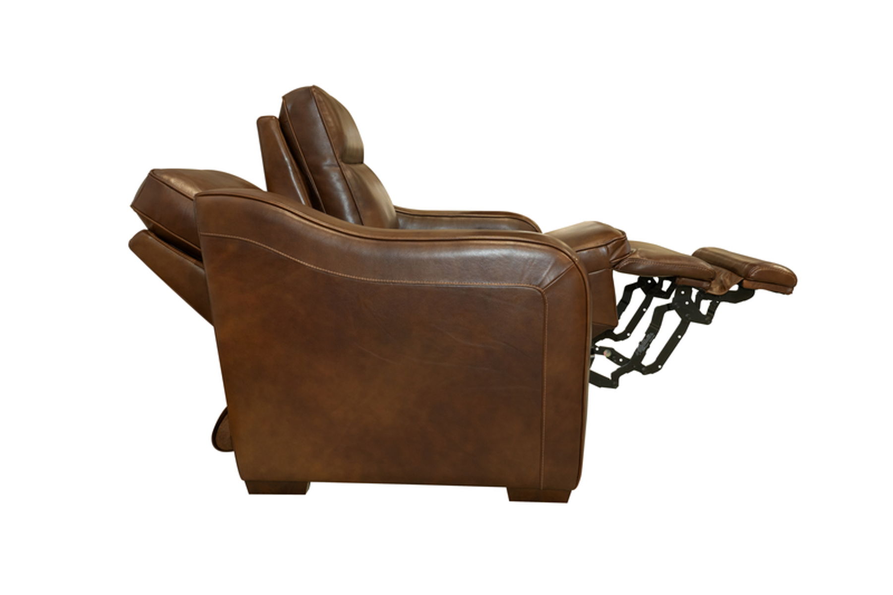 Grady - Power Loveseat Recliner With Power And Power Headrest, Power Lumbar - Cocoa - Image 5