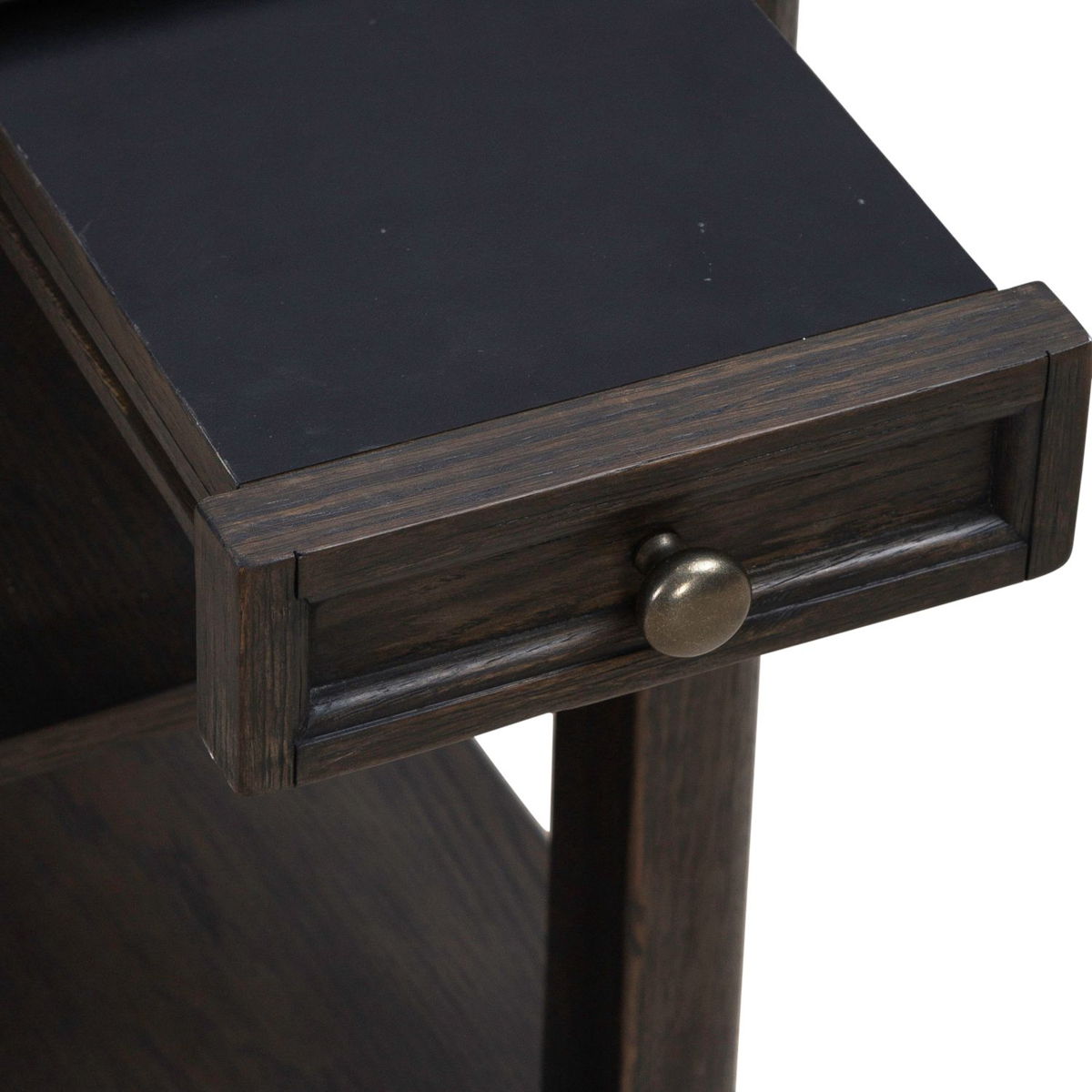 Wallace - Chair Side Table - Aged Oak - Image 11