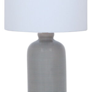 Wimlow - Ceramic Table Lamp - Gray Blue
