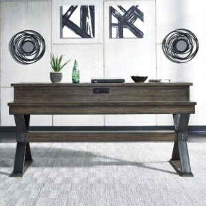 Sonoma Road - Console Bar Table - Weathered Beaten Bark