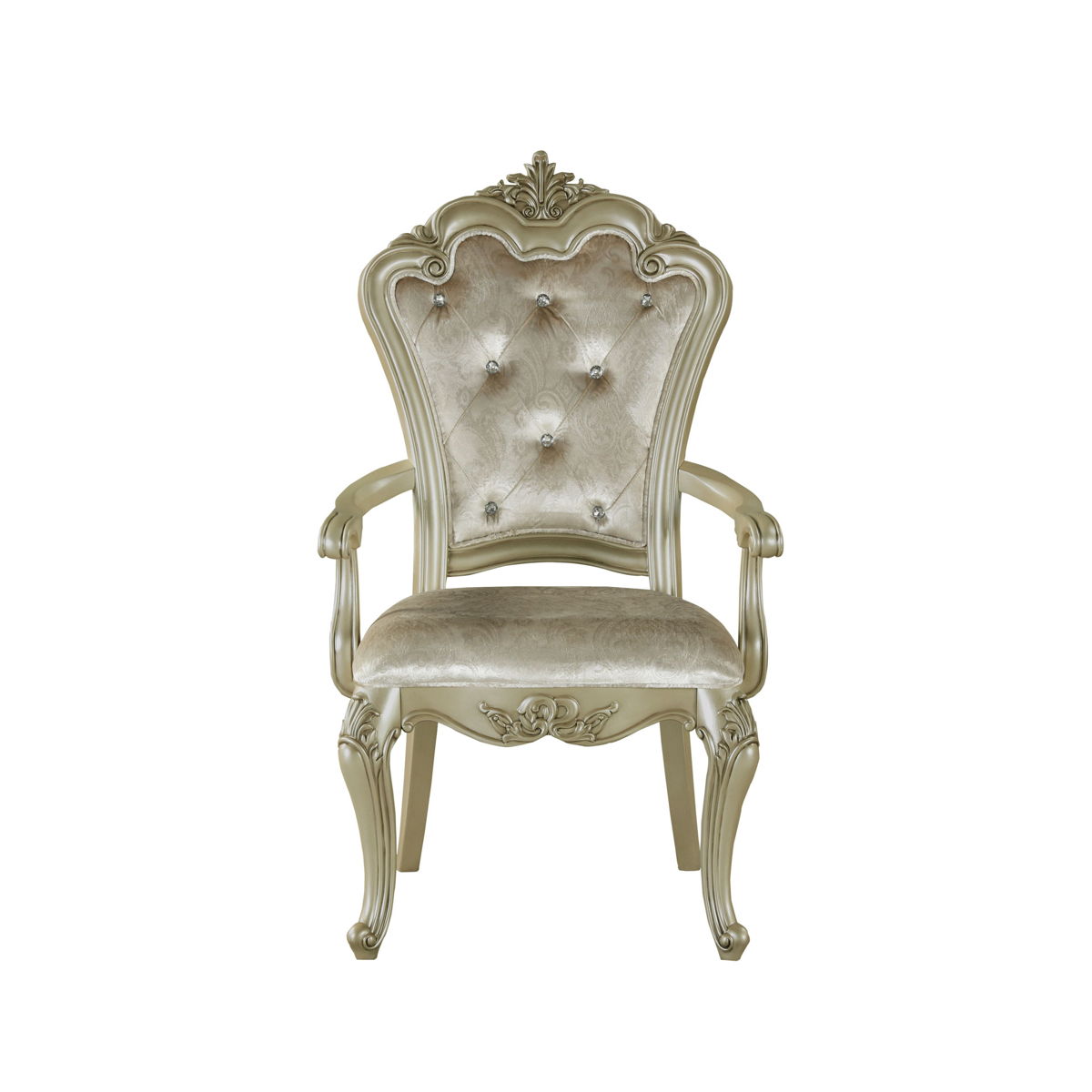 Monique - Arm Chair (Set of 2) - Champagne - Image 8