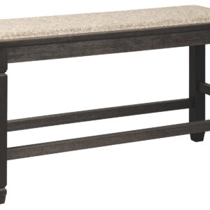 Tyler Creek - DBL Counter UPH Bench - Antique Black
