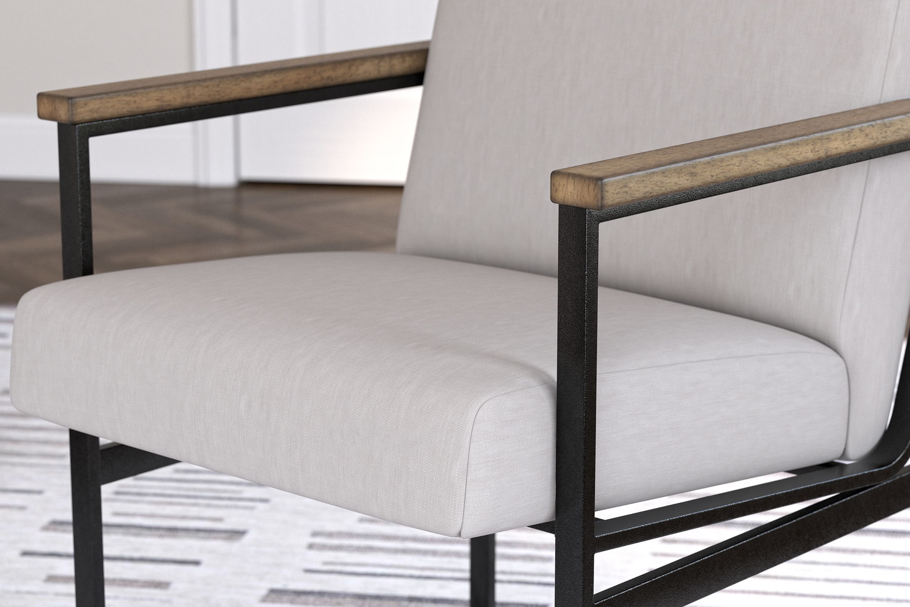 Montia - Home Office Desk Chair - Light Brown - Image 5