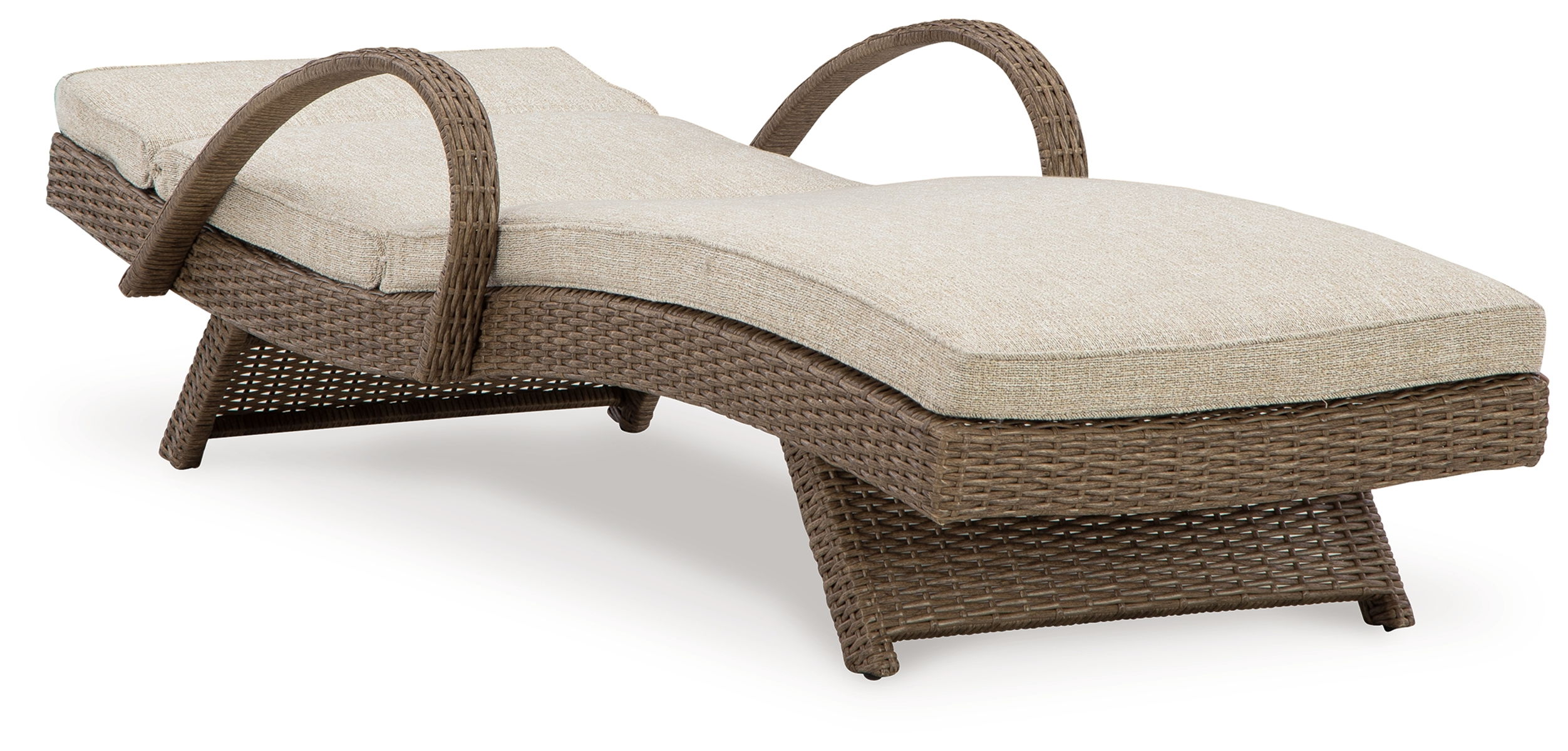 Beachcroft - Chaise Lounge With Cushion - Beige - Image 6