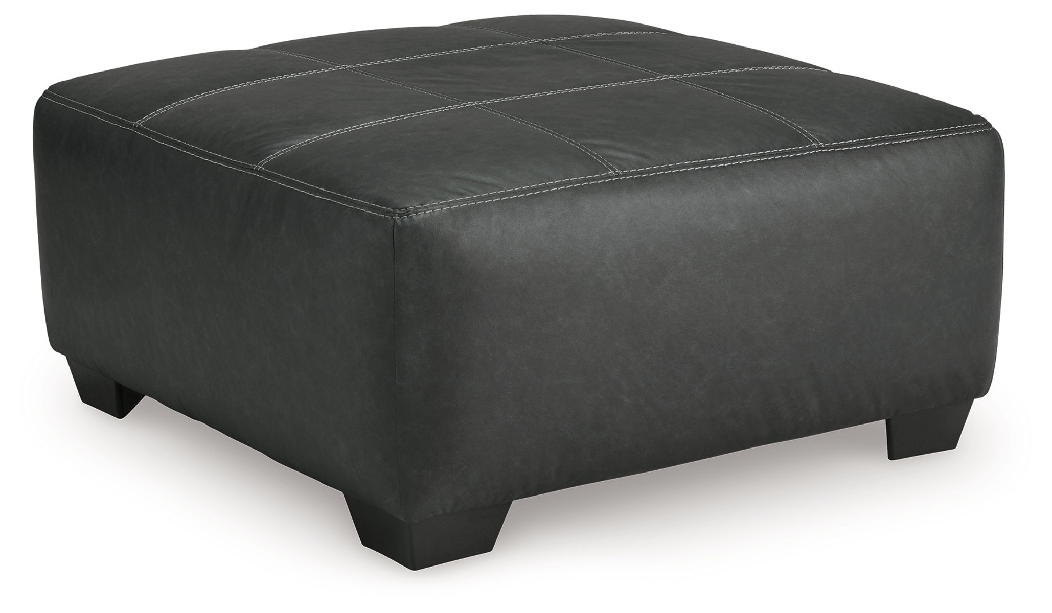 Brixley Pier - Oversized Accent Ottoman - Graphite